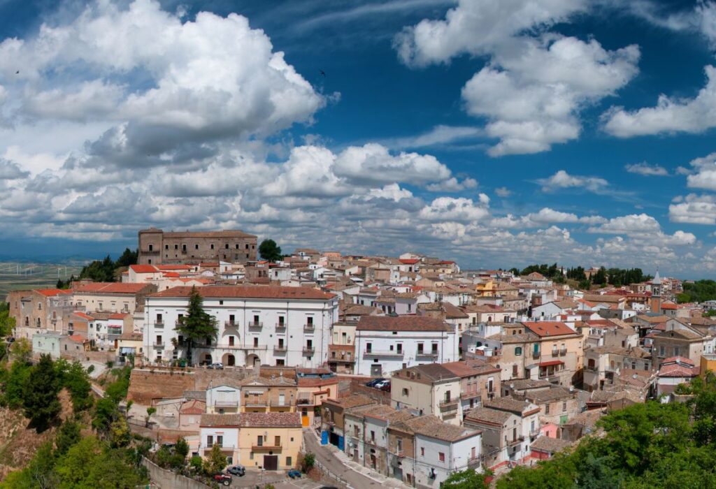Panorama di Ascoli Satriano in Puglia